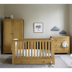 Oak Baby : Nôi + Giường Cũi - Đa Chức Năng 